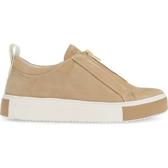 BLACKSTONE RL62 Tan Leather Zip Front Sneaker sz37 - Picture 3 of 15
